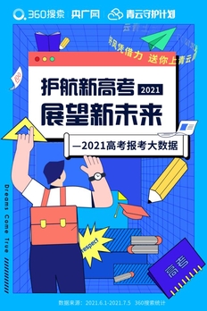 2021年高考搜索大数据发布 十大热搜专业出炉！