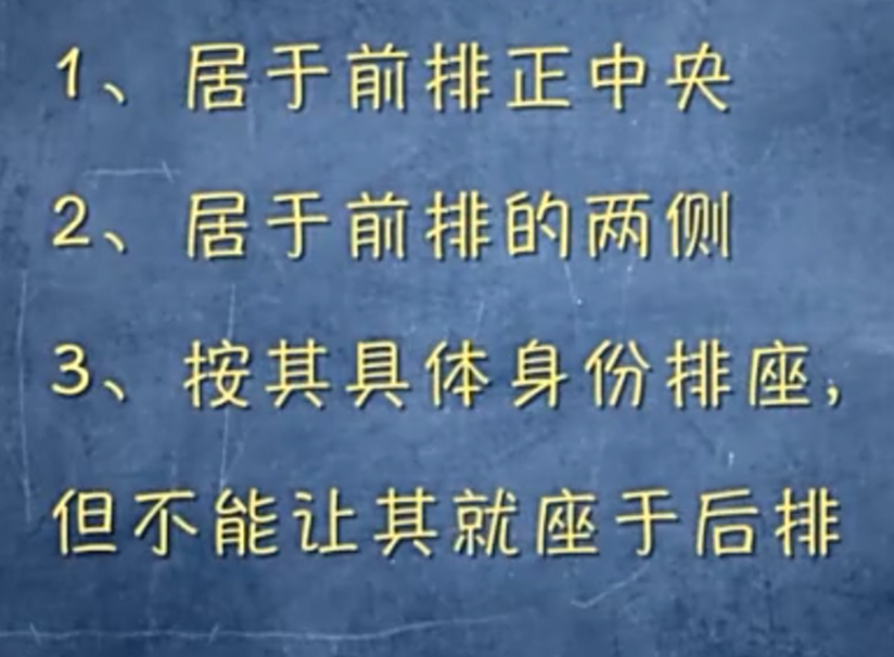 長方形會議桌座次表座次禮儀源遠流長你的賓客座次安排對了嗎