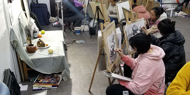 潘南小学附近新动力美术培训,美术