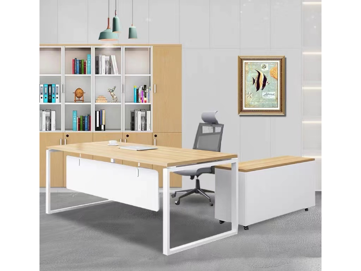 新中式实木老板桌厂家直销,老板桌