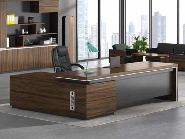 新中式实木老板桌厂家直销,老板桌