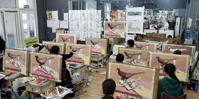 淄博中考画室电话,画室