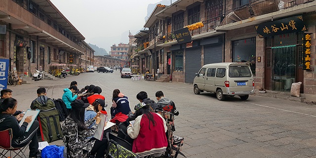 张店七中附近中考画室哪家好,画室